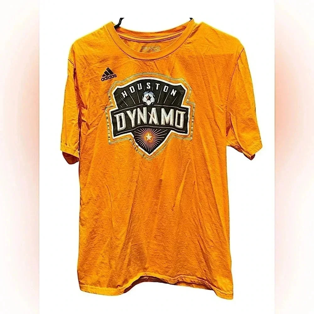 Houston dynamo adidas t shirt men’s LARGE